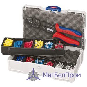 Набор кабельных наконечников для опрессовки KNIPEX. Артикул 979025