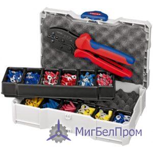 Набор кабельных наконечников для опрессовки KNIPEX. Артикул 979021