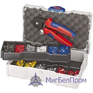 Набор кабельных наконечников для опрессовки KNIPEX. Артикул 979009