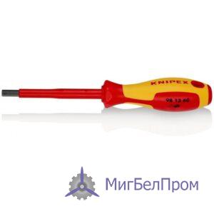 Отвертка для винтов с внутренним шестигранником 6,0 мм KNIPEX. Артикул 981360