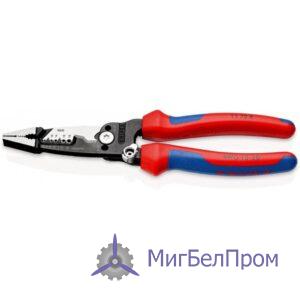 Мно­го­функ­ци­о­наль­ные плос­ко­губ­цы для элек­три­че­ских работ KNIPEX WireStripper. Артикул 13728