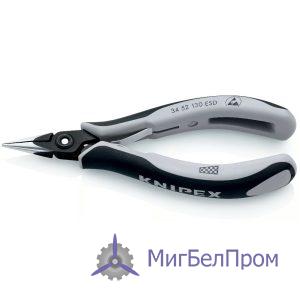 Прецизионные плоскогубцы для электроники антистатические ESD KNIPEX.  Артикул 3452130ESD