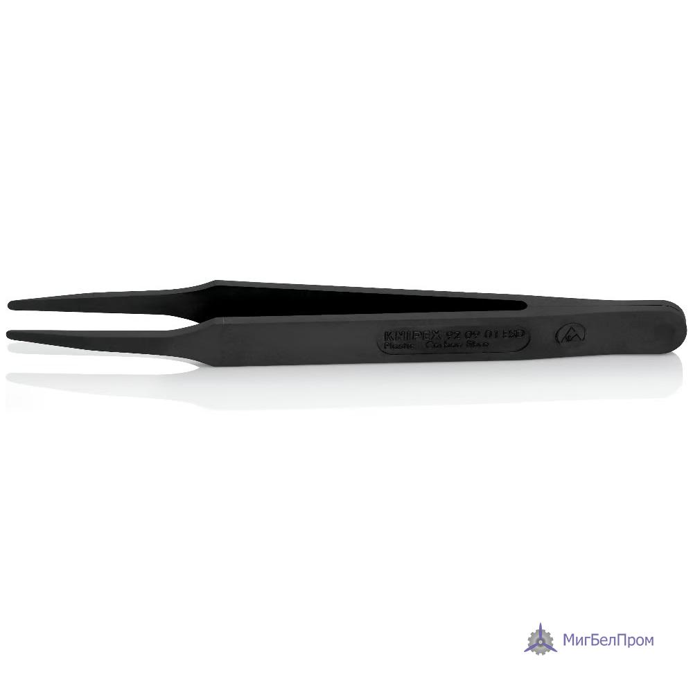 Пластиковый пинцет KNIPEX. Артикул 920901ESD